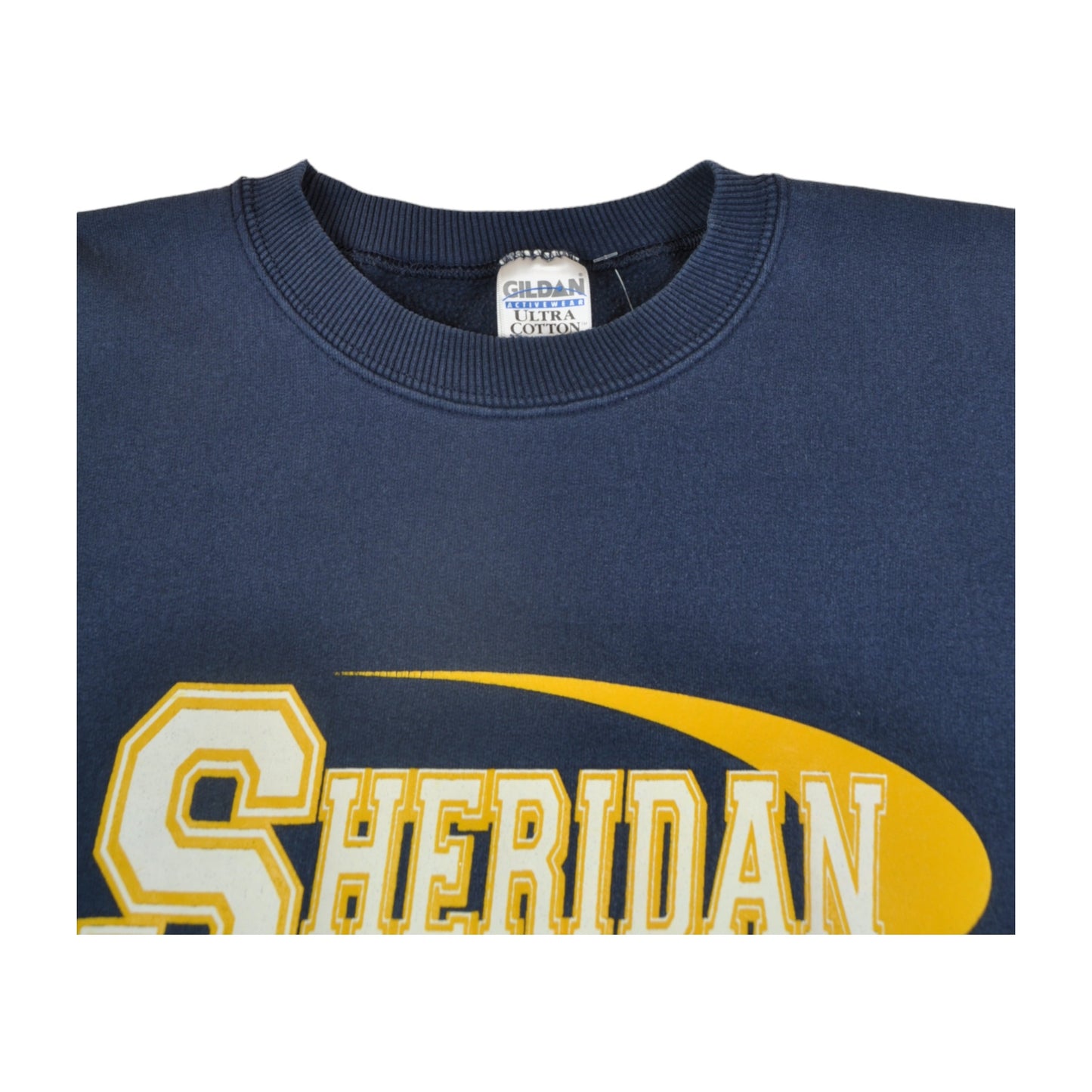 Vintage Sheridan High School Sweatshirt Marine groß