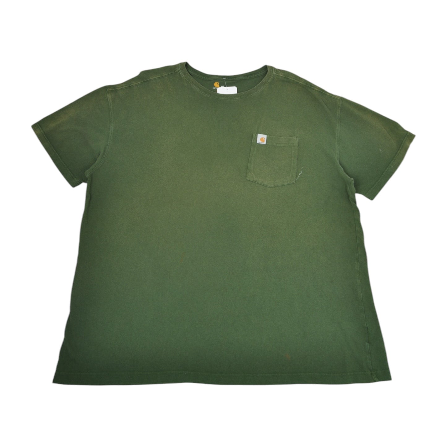 Vintage Carhartt Pocket T-Shirt Green XXL