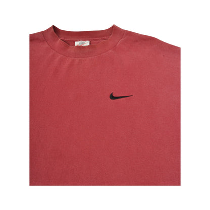 Vintage Nike T-Shirt Long Sleeve Red XXXXL