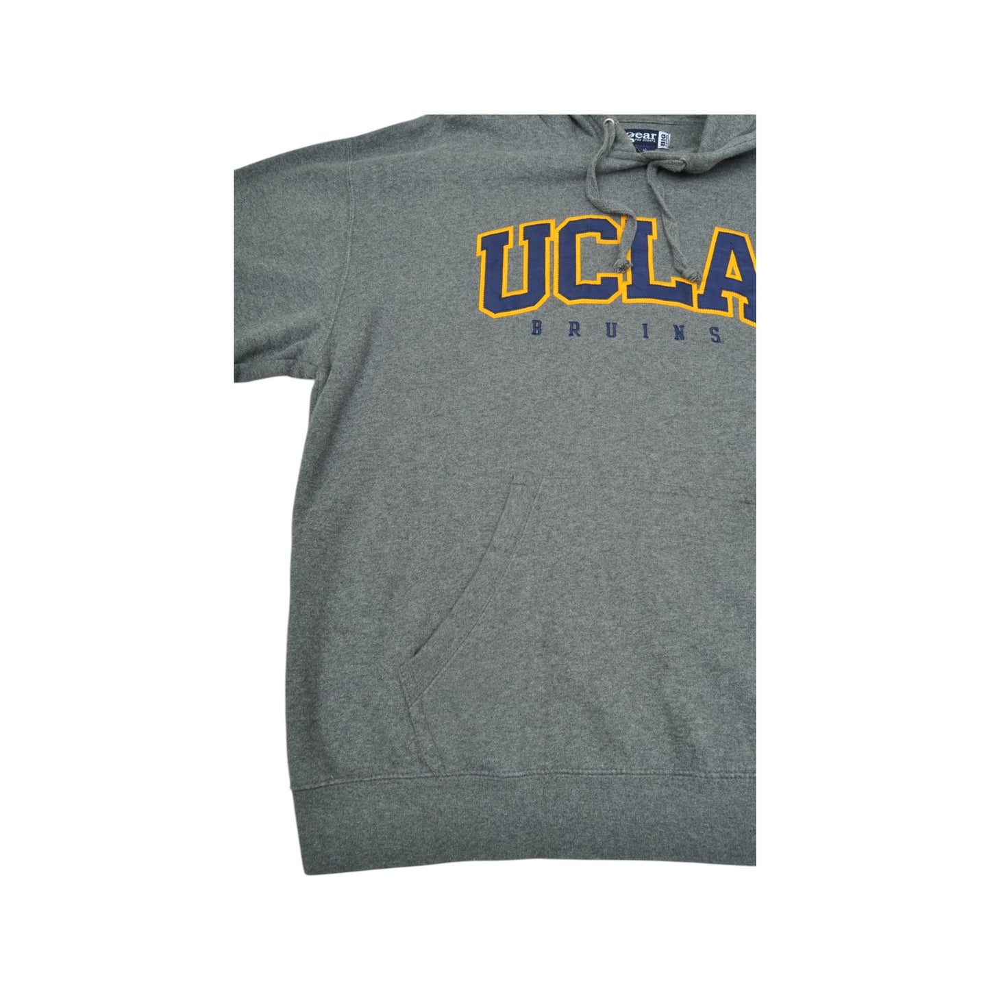 Vintage UCLA Bruins Sweatshirt Hoodie Grey Large