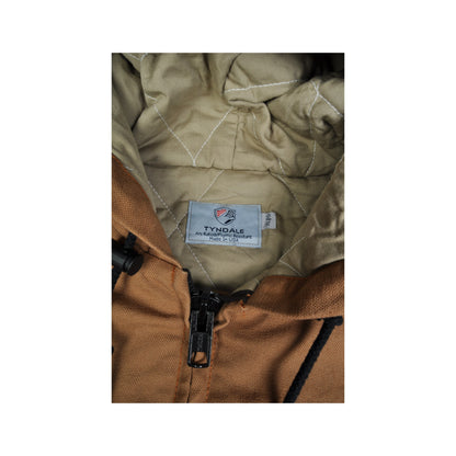 Vintage Tyndale Workwear Active Jacket Tan XL