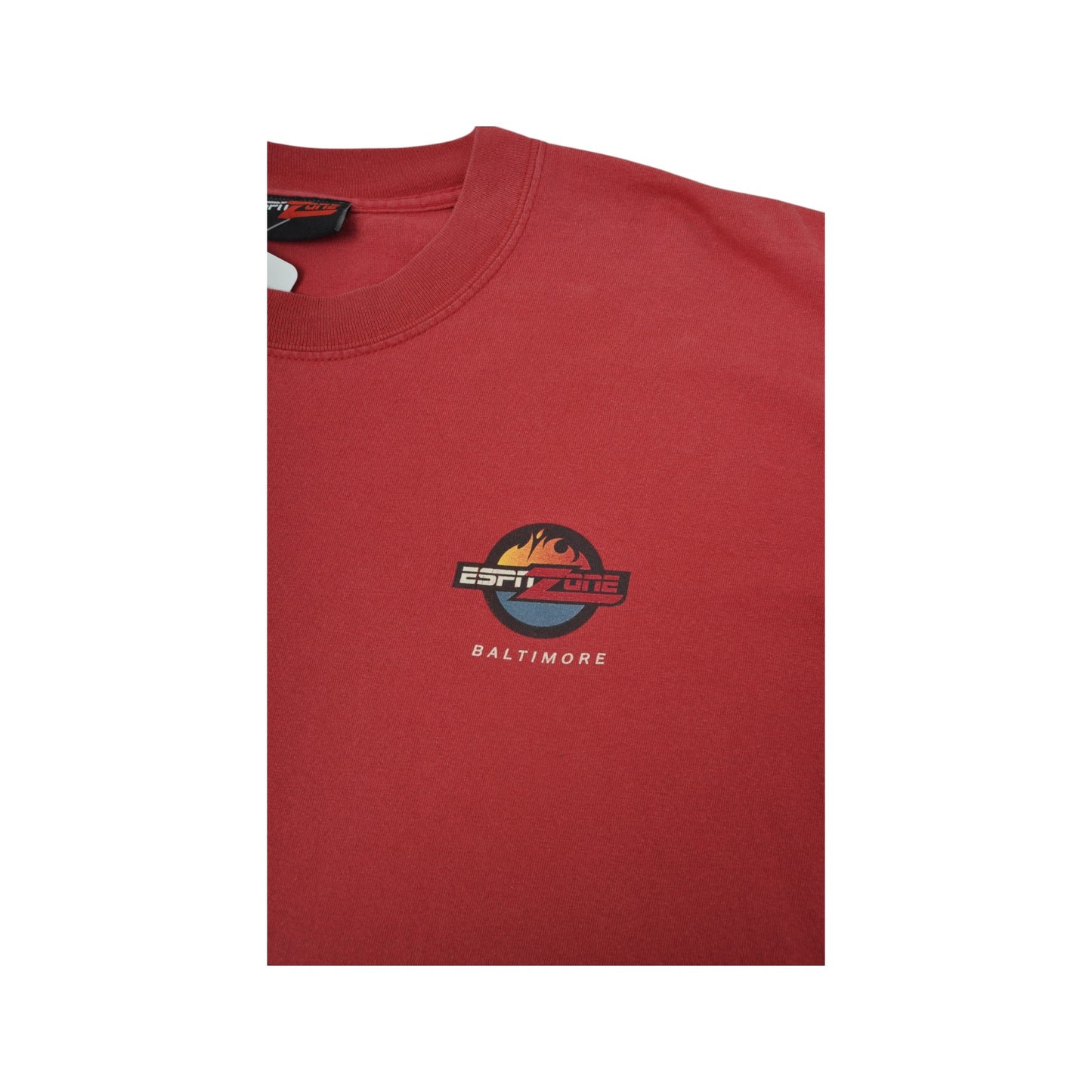 Vintage ESPN Zone Baltimore T-Shirt Red XL