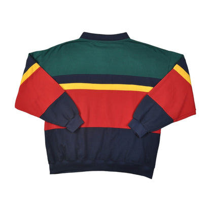 Vintage Van Heusen Stripe Long Sleeve T-Shirt Multi XL