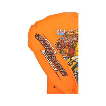 Vintage Chili Bowl T-Shirt Long Sleeve Orange Small