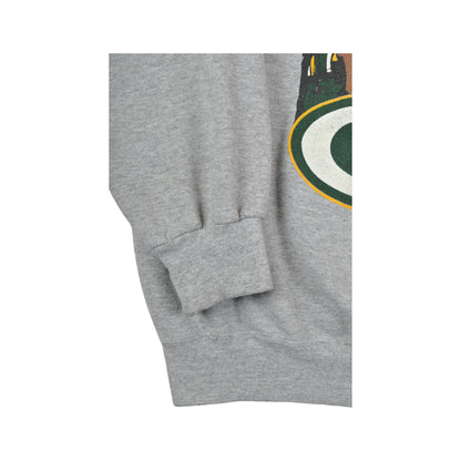 Vintage NFL Green Bay Packers Starter Sweatshirt Grey XL