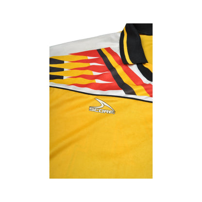 Vintage 90s Football Jersey Yellow Medium