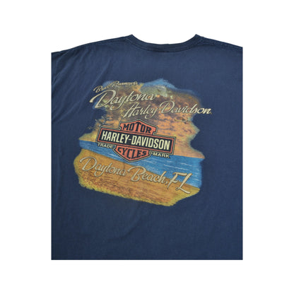 Vintage Harley-Davidson Dytona Beach T-Shirt Navy XXXL