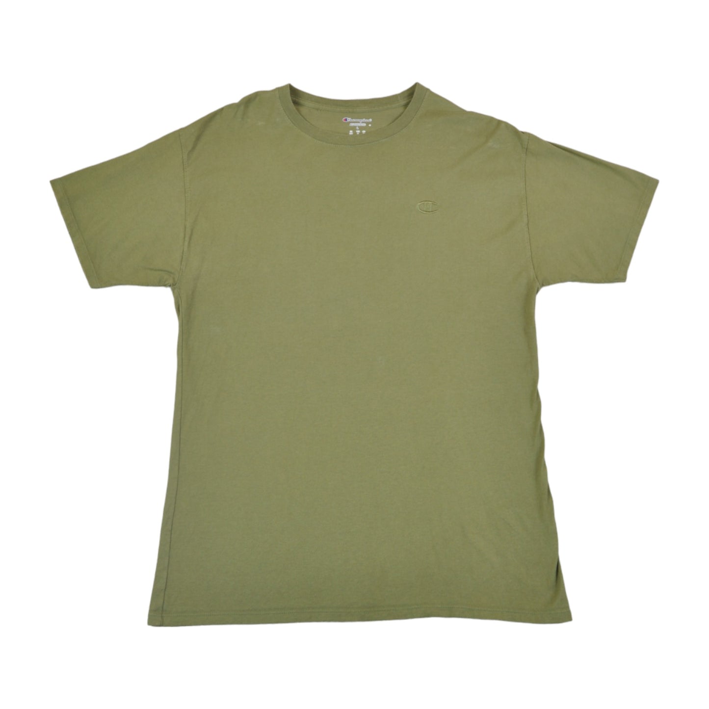 Vintage Champion T-Shirt Khaki Groß