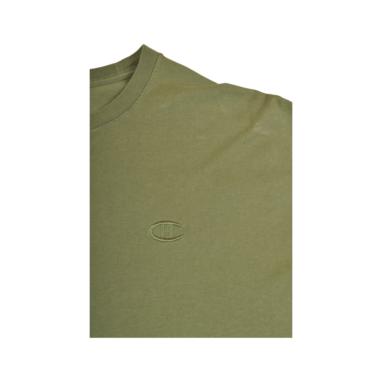 Vintage Champion T-Shirt Khaki Groß