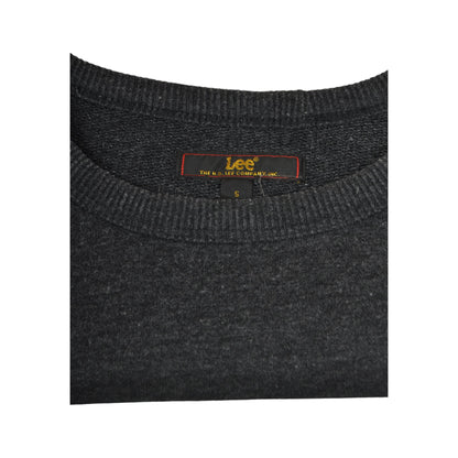 Vintage Lee Crew Neck Sweatshirt Grey Small