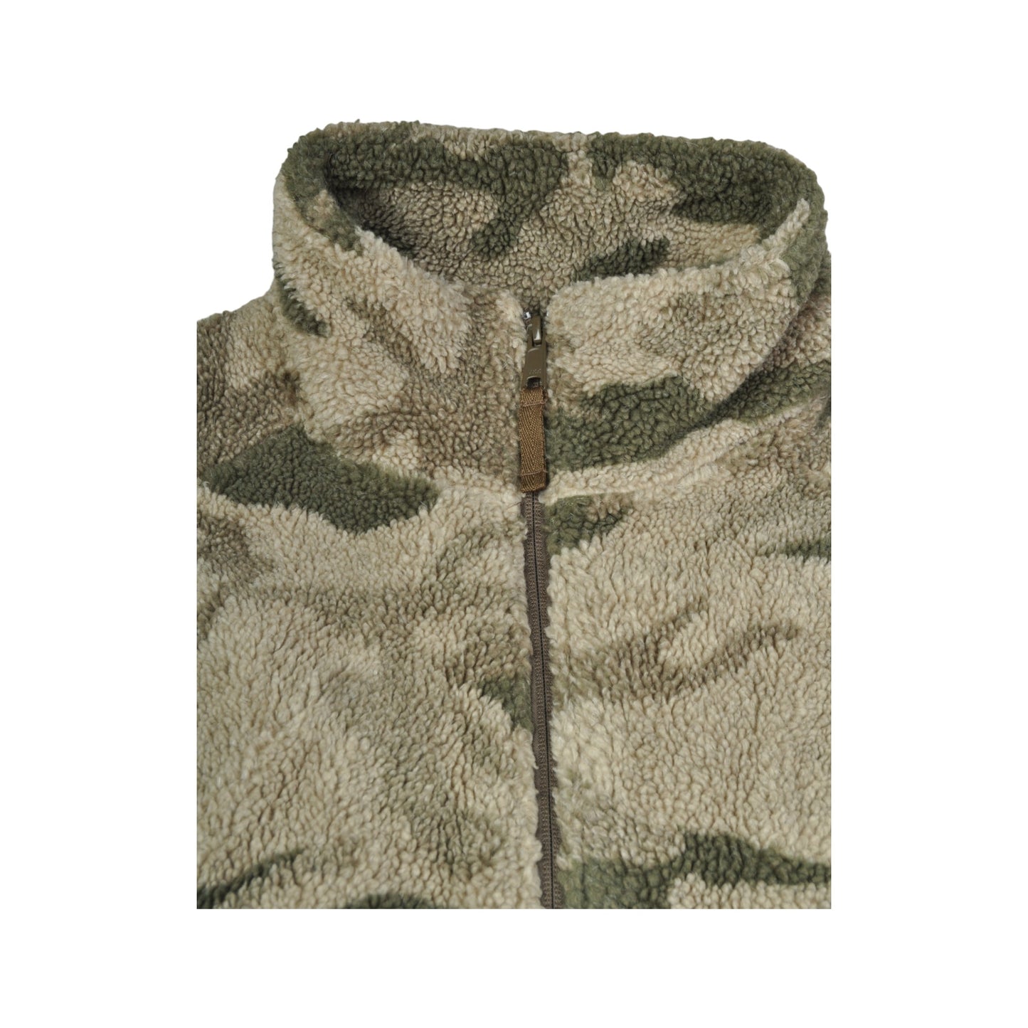 Vintage Jacke Camouflage Muster Grün XL