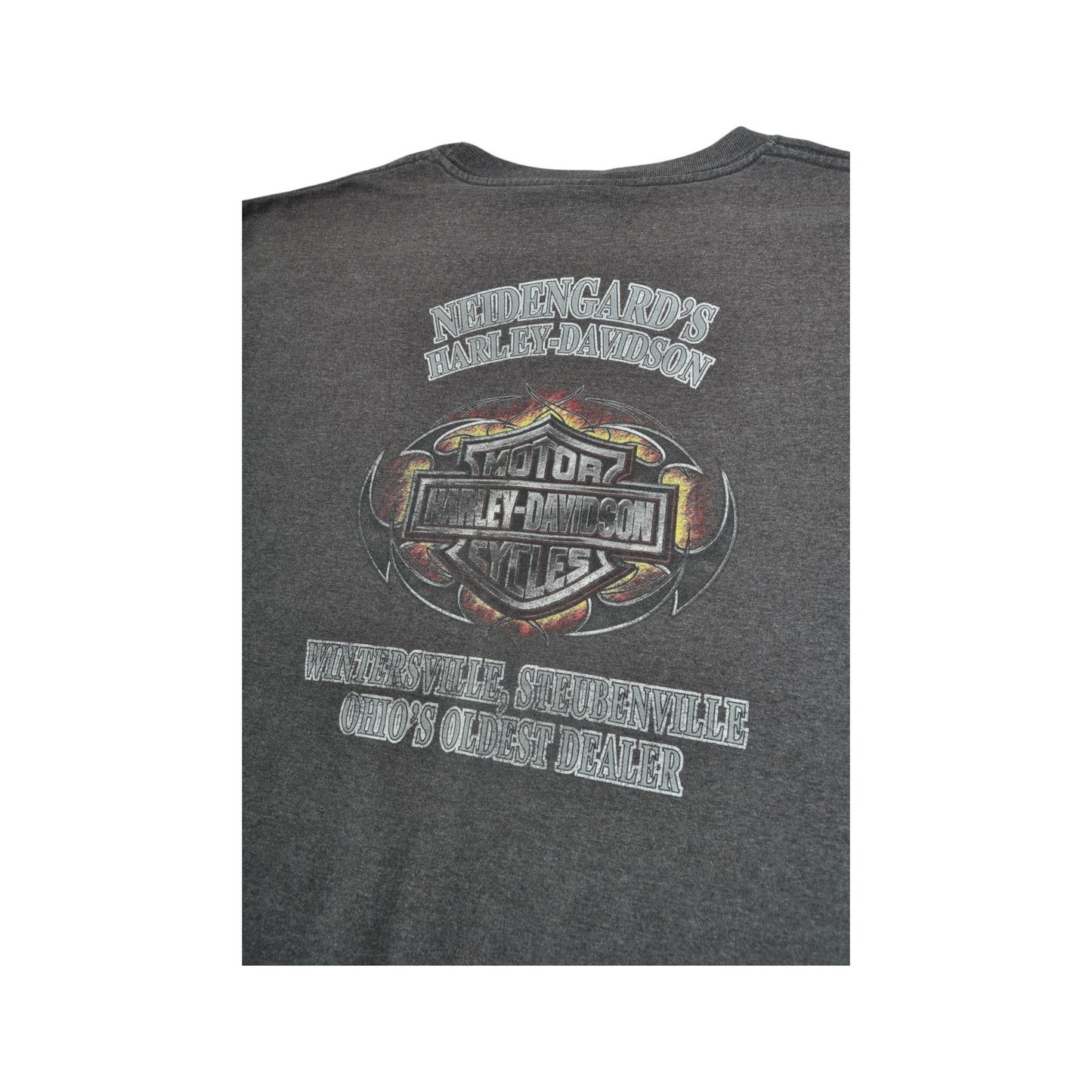 Vintage Harley-Davidson Ohio T-Shirt Grey XXXL