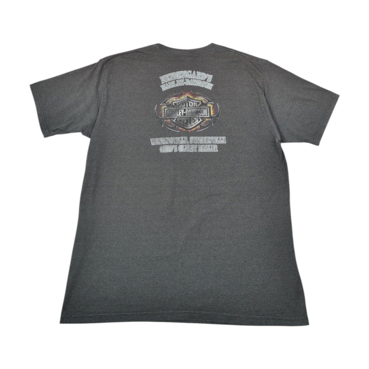 Vintage Harley-Davidson Ohio T-Shirt Grey XXXL