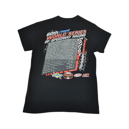 Vintage Nascar 60th World Series T-Shirt Black Medium