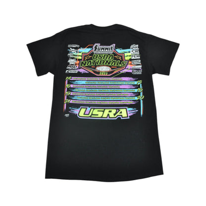 Vintage USRA T-Shirt Black Medium