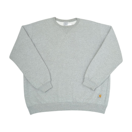 Vintage Carhartt Sweatshirt Grey Large