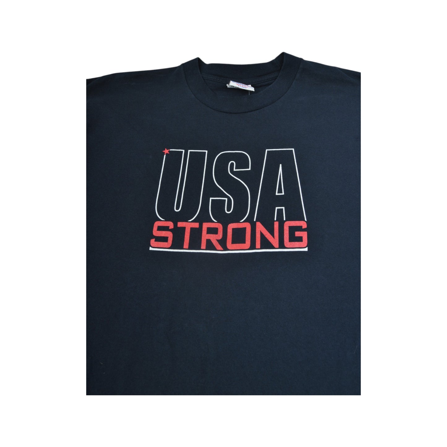 Vintage USA Strong  T-Shirt Navy XL