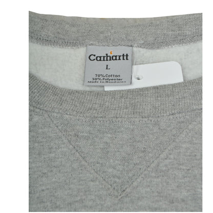 Vintage Carhartt Sweatshirt Grey Large