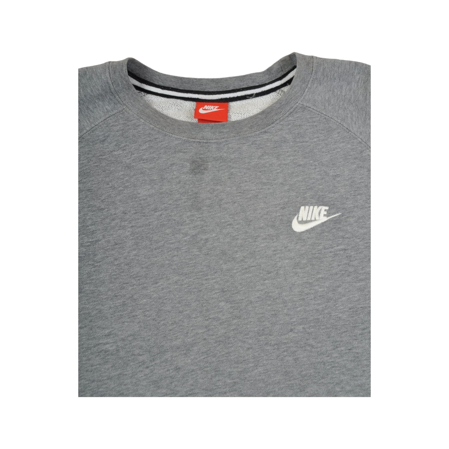 Vintage Nike Crew Neck Sweatshirt Grey Medium