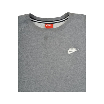 Vintage Nike Crew Neck Sweatshirt Grey Medium