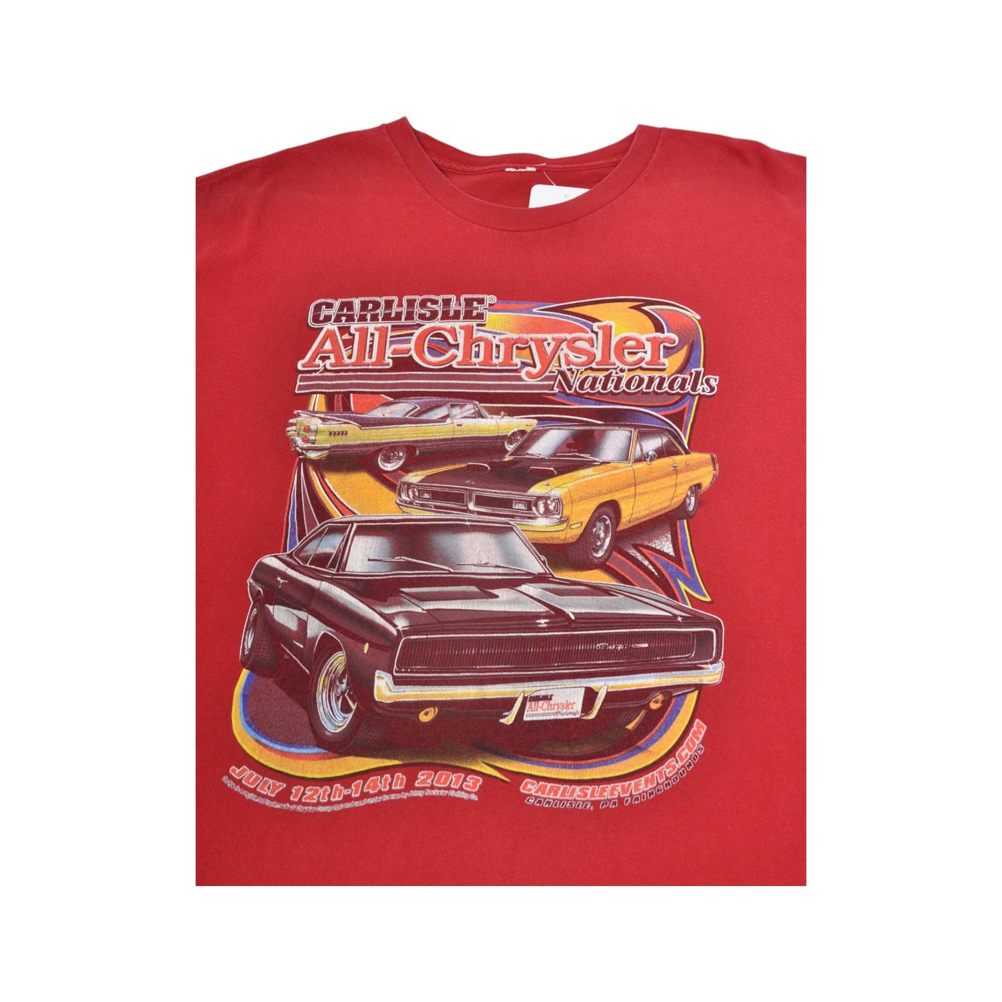 Vintage All-Chrysler T-Shirt Red XXL