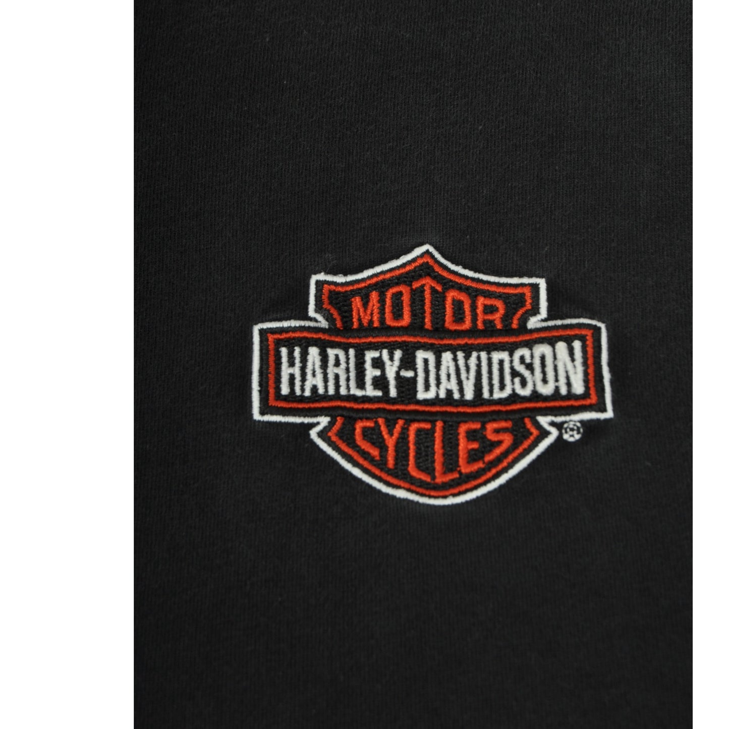 Vintage Harley-Davidson T-Shirt Long Sleeve Black XL