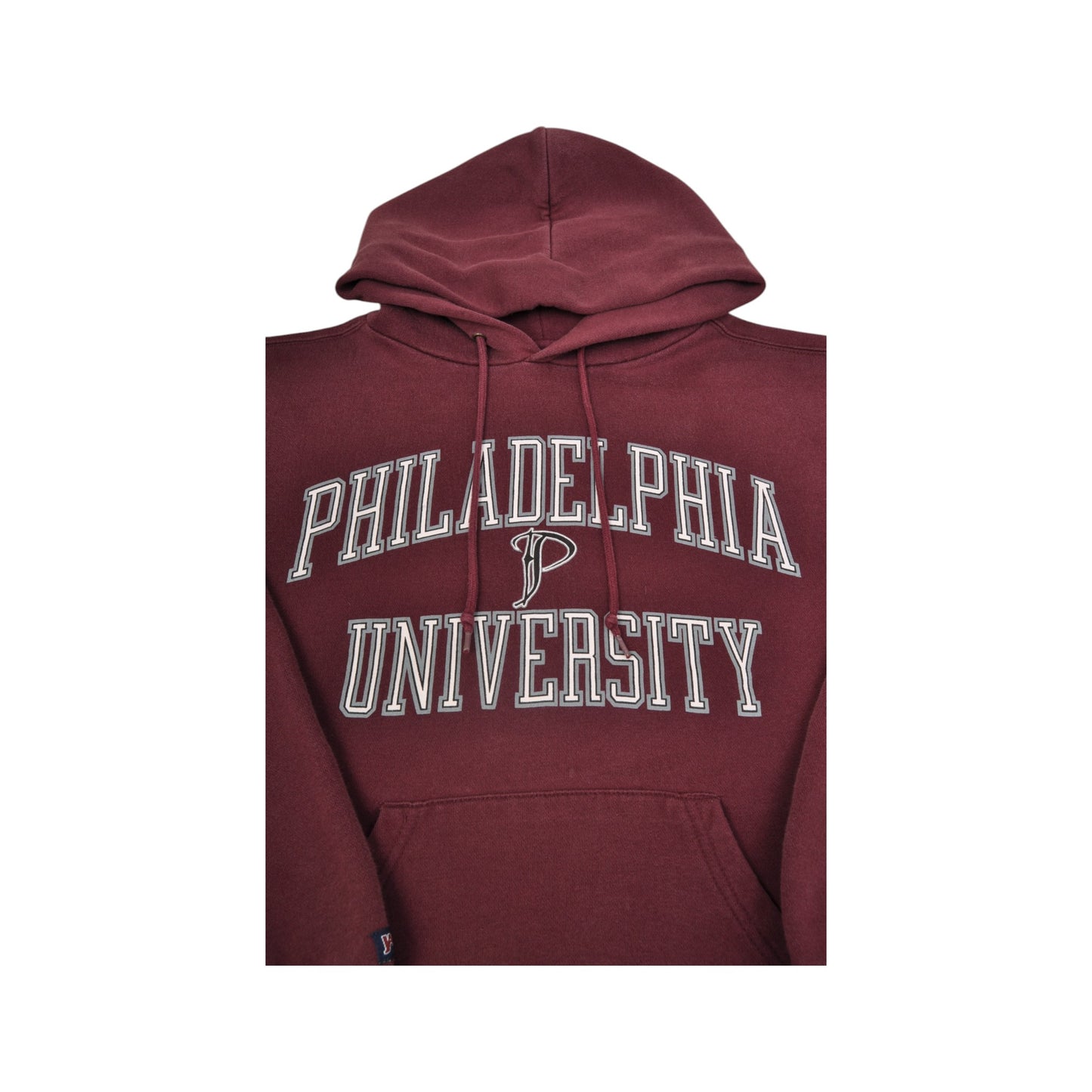 Vintage Jansport Philadelphia University Sweatshirt Hoodie Burgundy Small