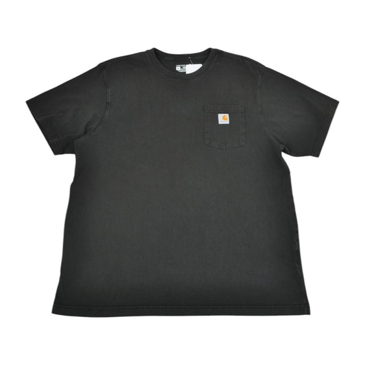 Vintage Carhartt T-Shirt Pocket Black XL