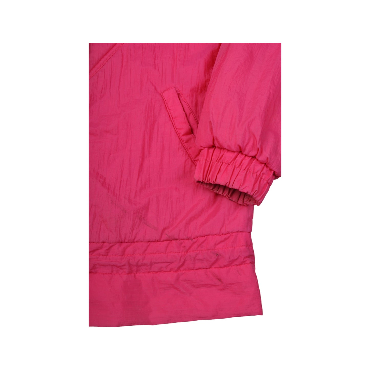 Vintage Ski Jacket Block Colour Pink Ladies Large