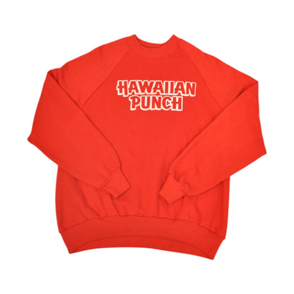 Vintage Hawaiian Punch Sweatshirt Red Medium