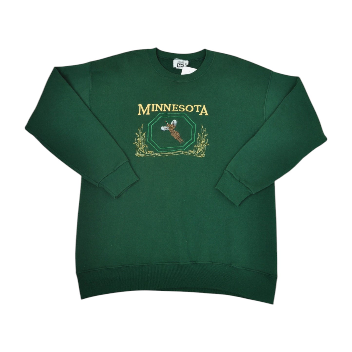 Vintage Lee Minnesota Sweatshirt Green XL