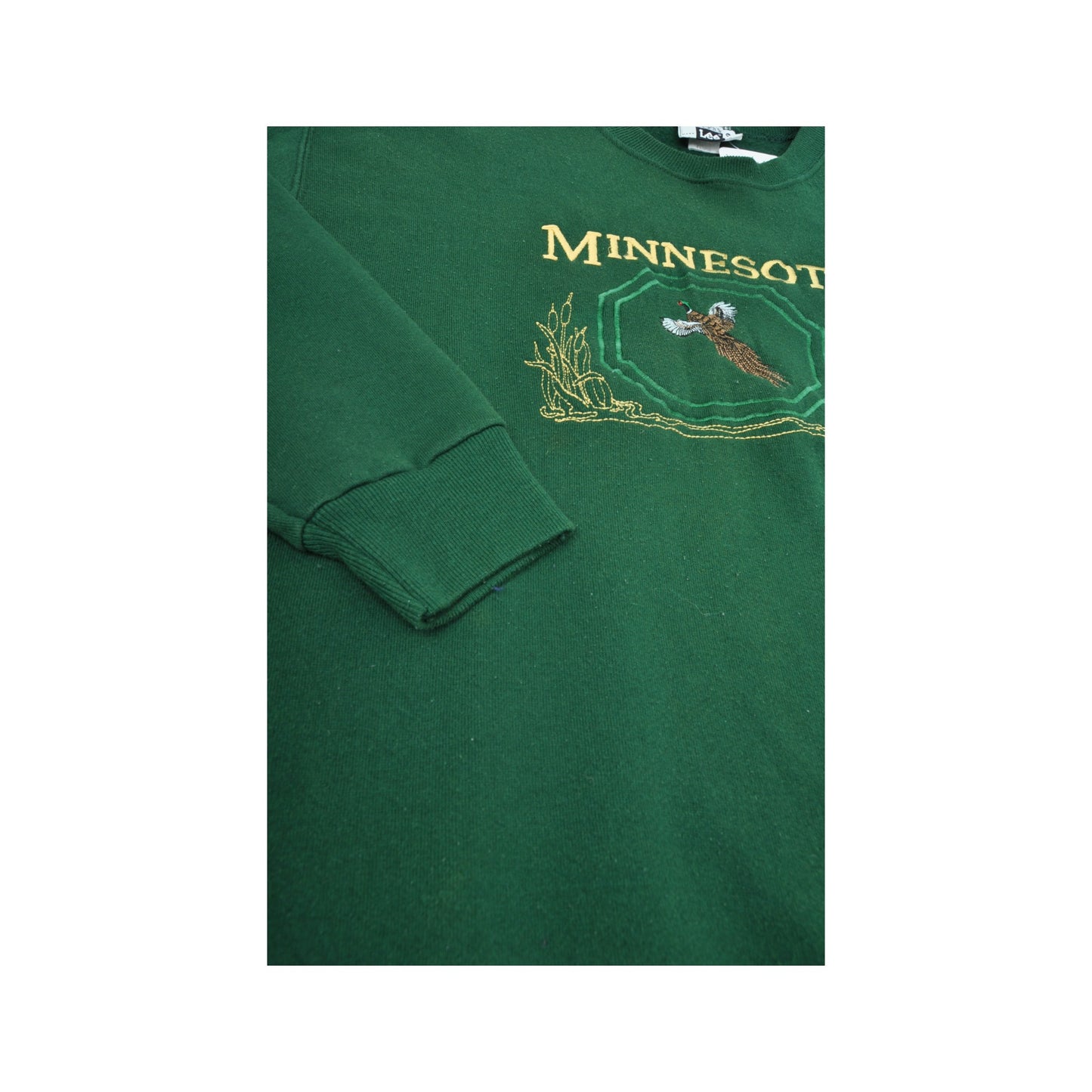 Vintage Lee Minnesota Sweatshirt Green XL