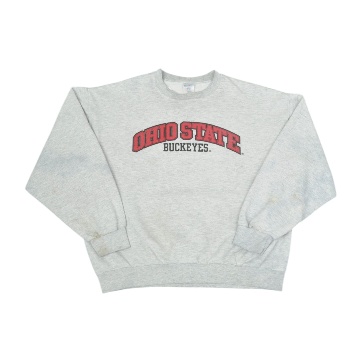 Vintage Ohio State Buckeyes Sweatshirt Grey Medium