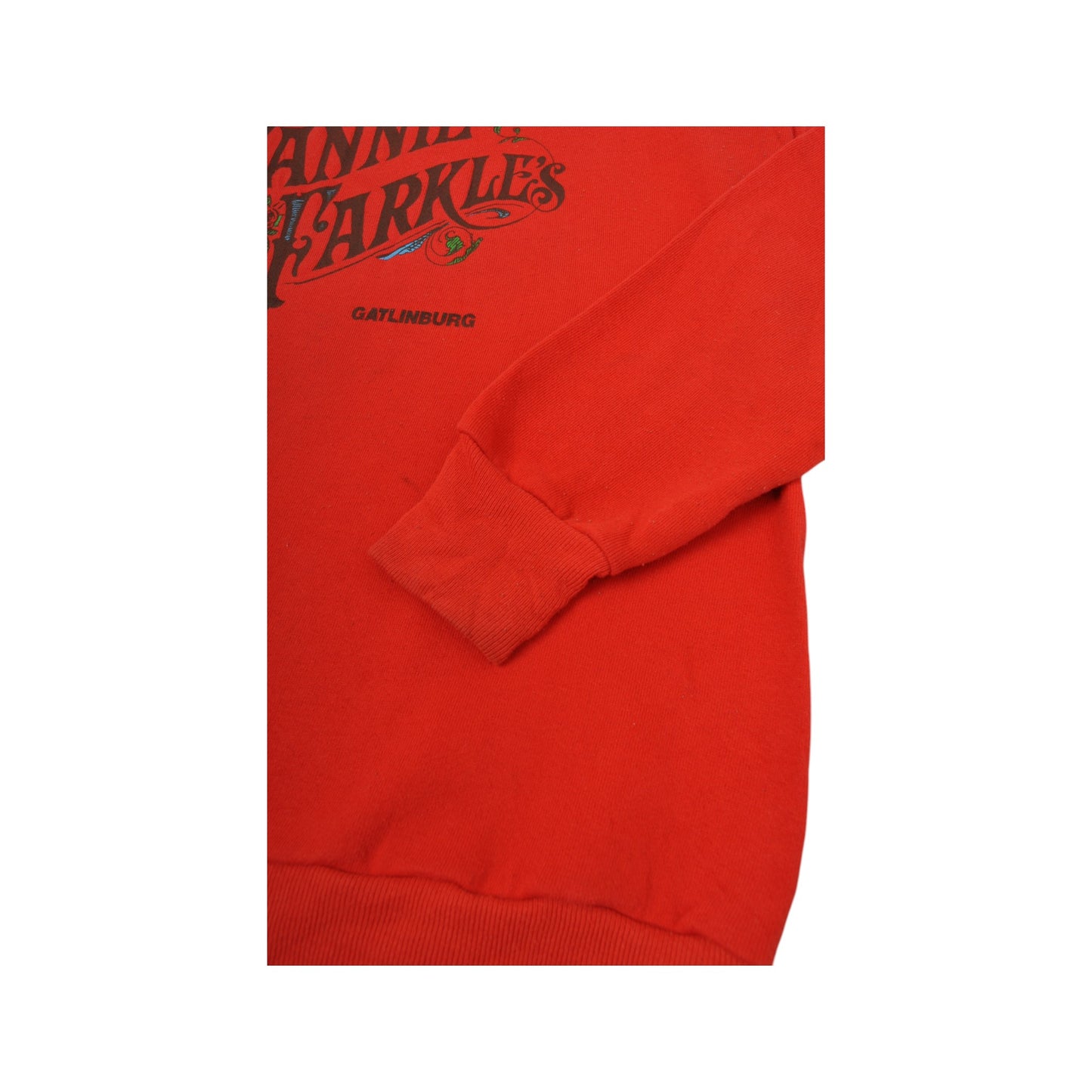 Vintage Fannie Farkles Sweatshirt Red Small