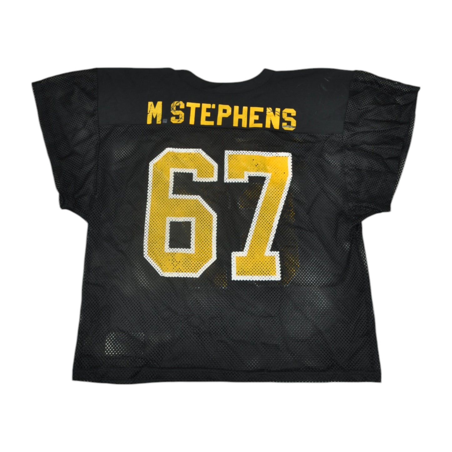 Vintage NFL Russell Athletic Pittsburgh Steelers Jersey Black Medium