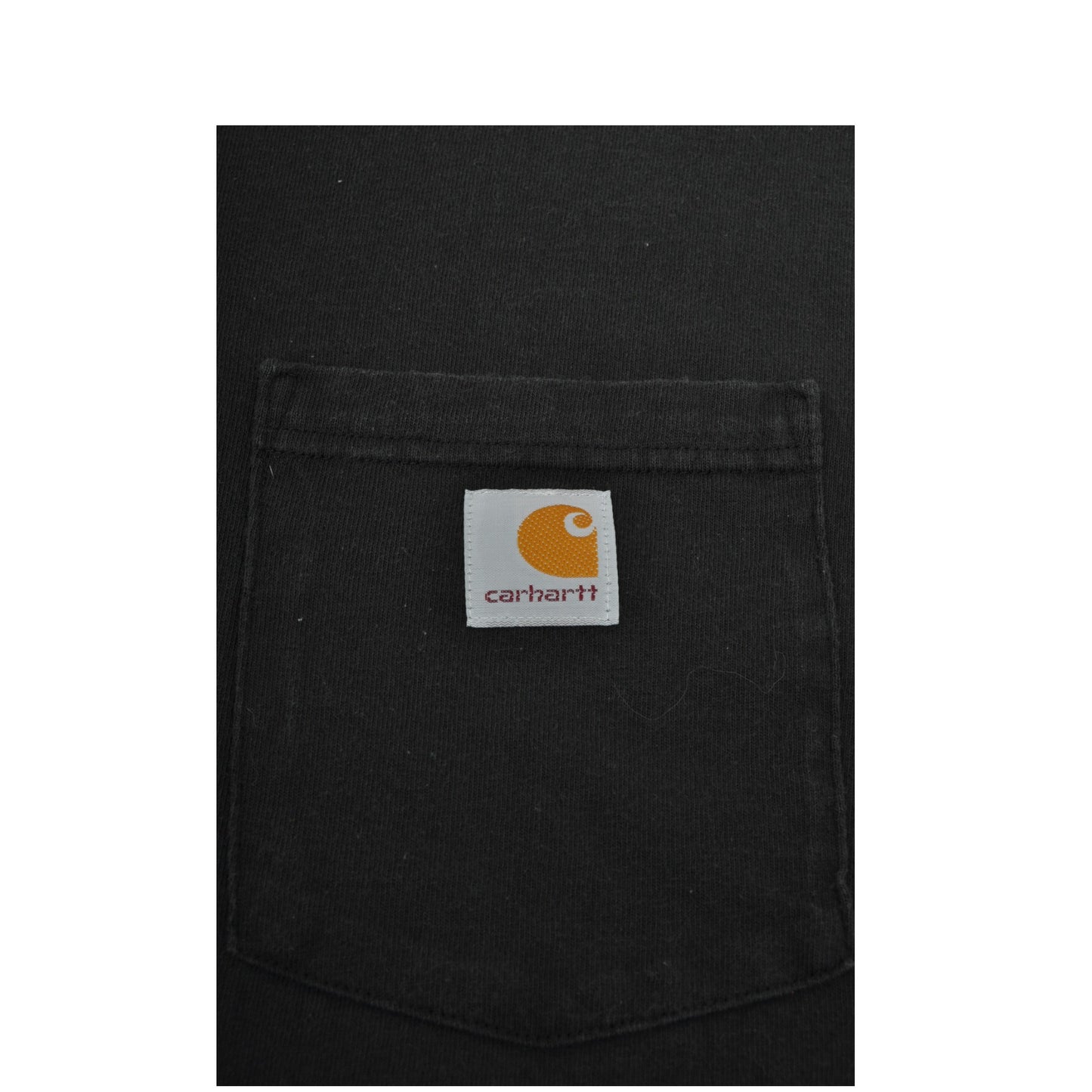 Vintage Carhartt Pocket T-Shirt Black Large