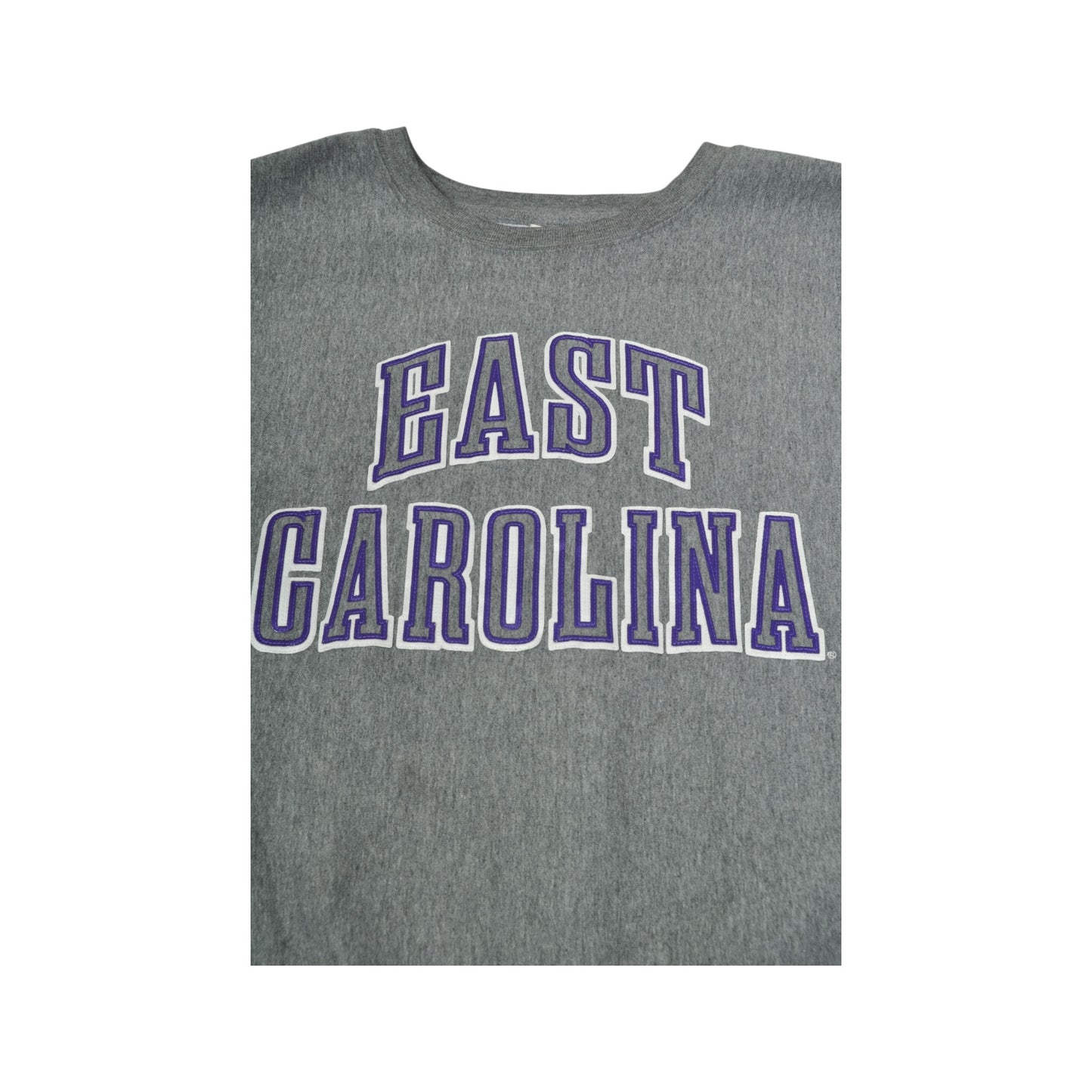 Vintage East Carolina University Sweatshirt Grey XL