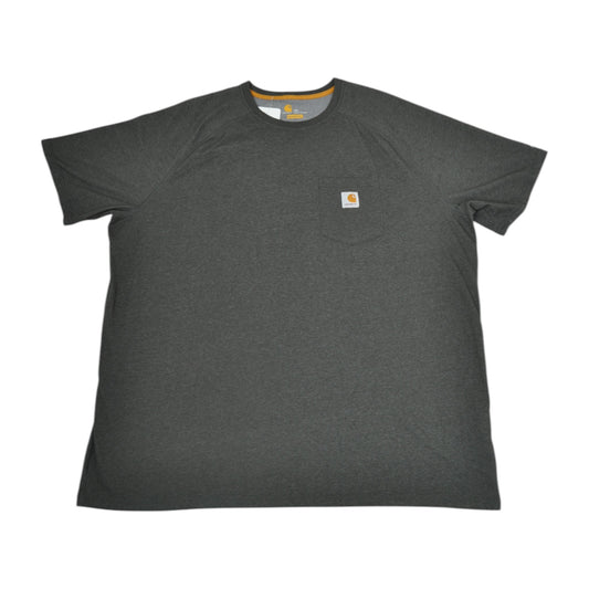 Vintage Carhartt Pocket T-Shirt Grey XXXL