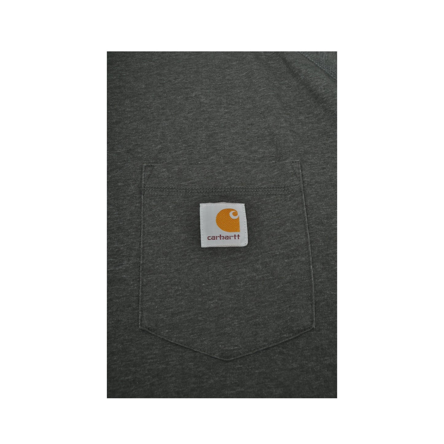 Vintage Carhartt Pocket T-Shirt Grey XXXL