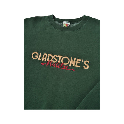 Vintage Gladstone's Malibu Sweatshirt Green Medium