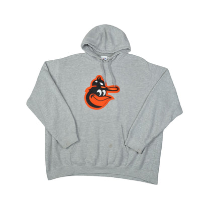 Vintage Baltimore Orioles Hoodie Grey XXL