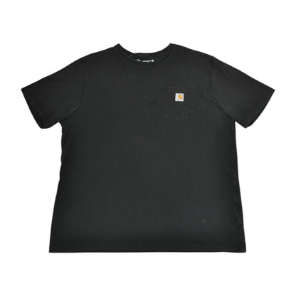 Vintage Carhartt Pocket T-Shirt Black XL