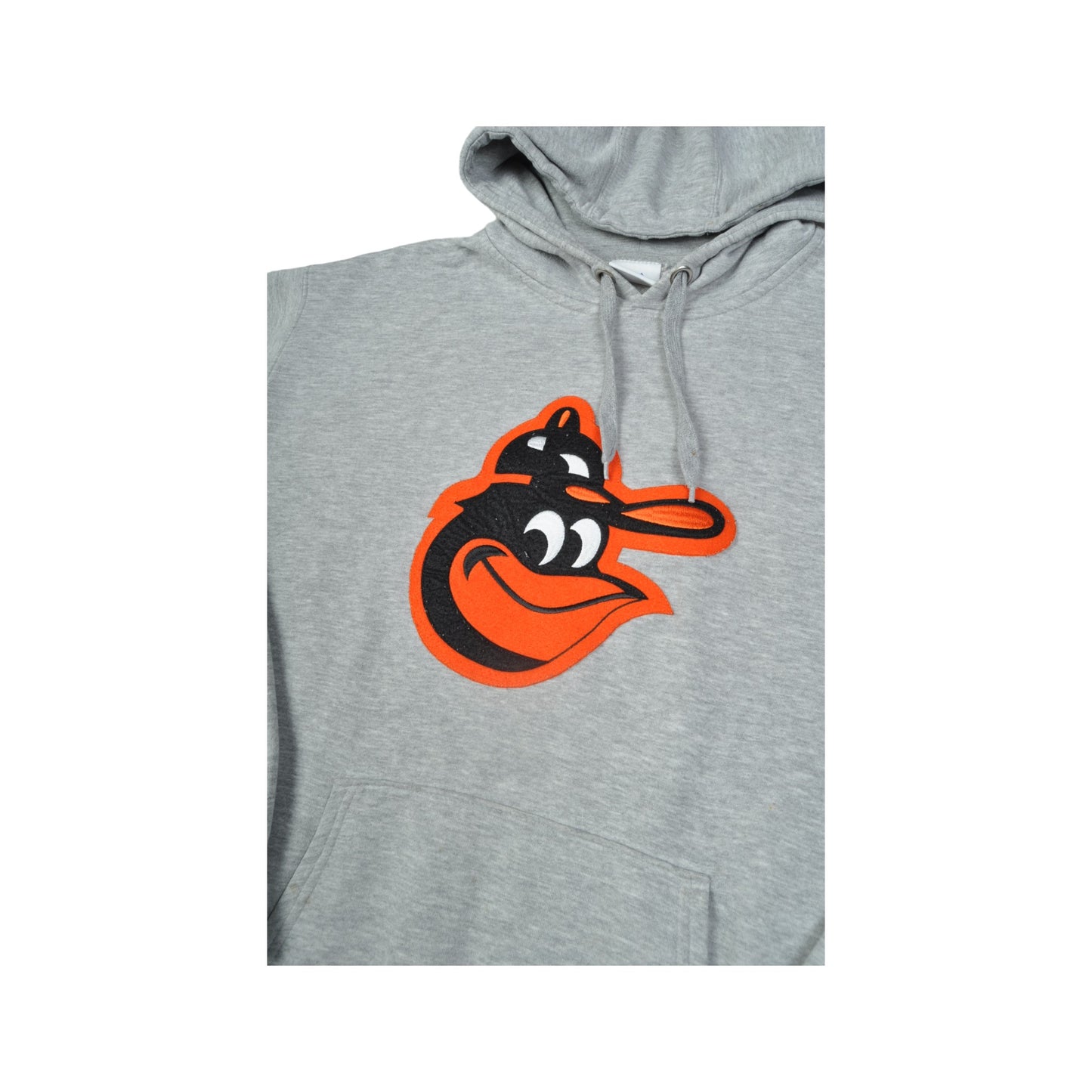 Vintage Baltimore Orioles Hoodie Grey XXL