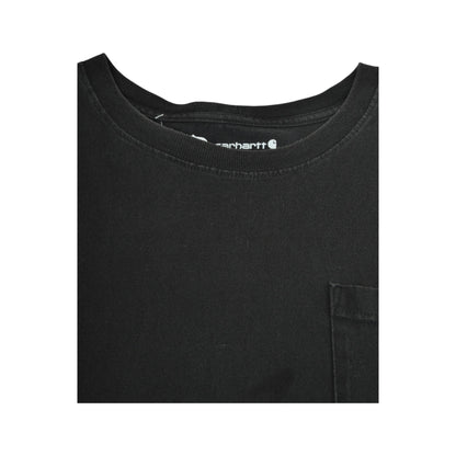 Vintage Carhartt Pocket T-Shirt Black XL