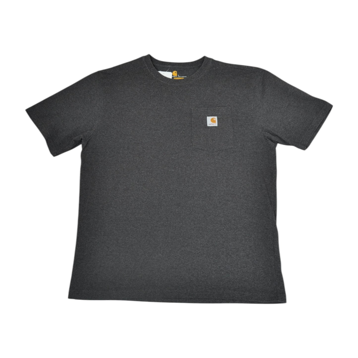 Vintage Carhartt Pocket T-Shirt Grey Large