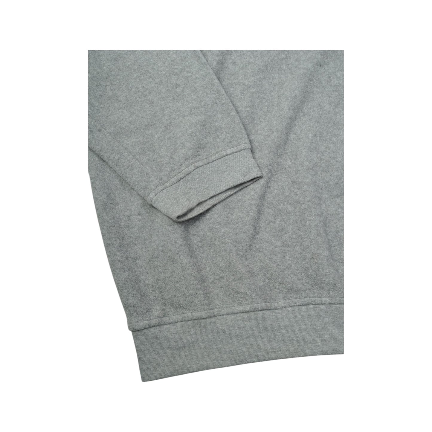 Vintage Fleece 1/4 Zip Block Colour Grey 5XL