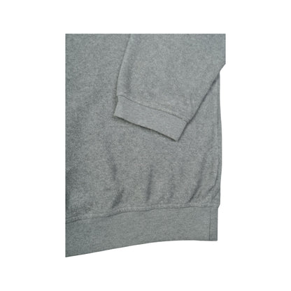 Vintage Fleece 1/4 Zip Block Colour Grey 5XL