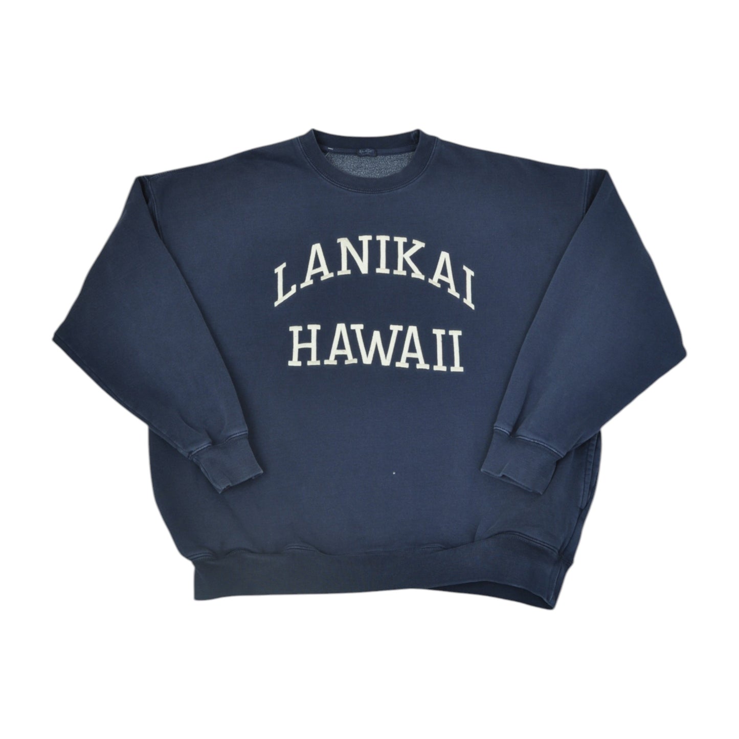 Vintage Lanikai Hawaii Sweatshirt Blue XL