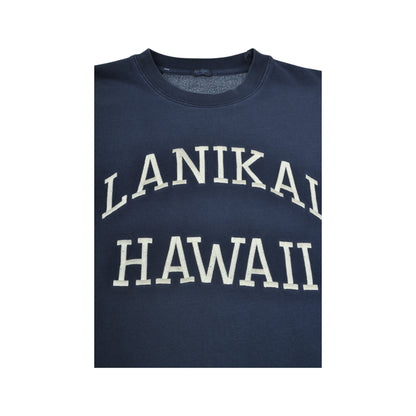 Vintage Lanikai Hawaii Sweatshirt Blue XL