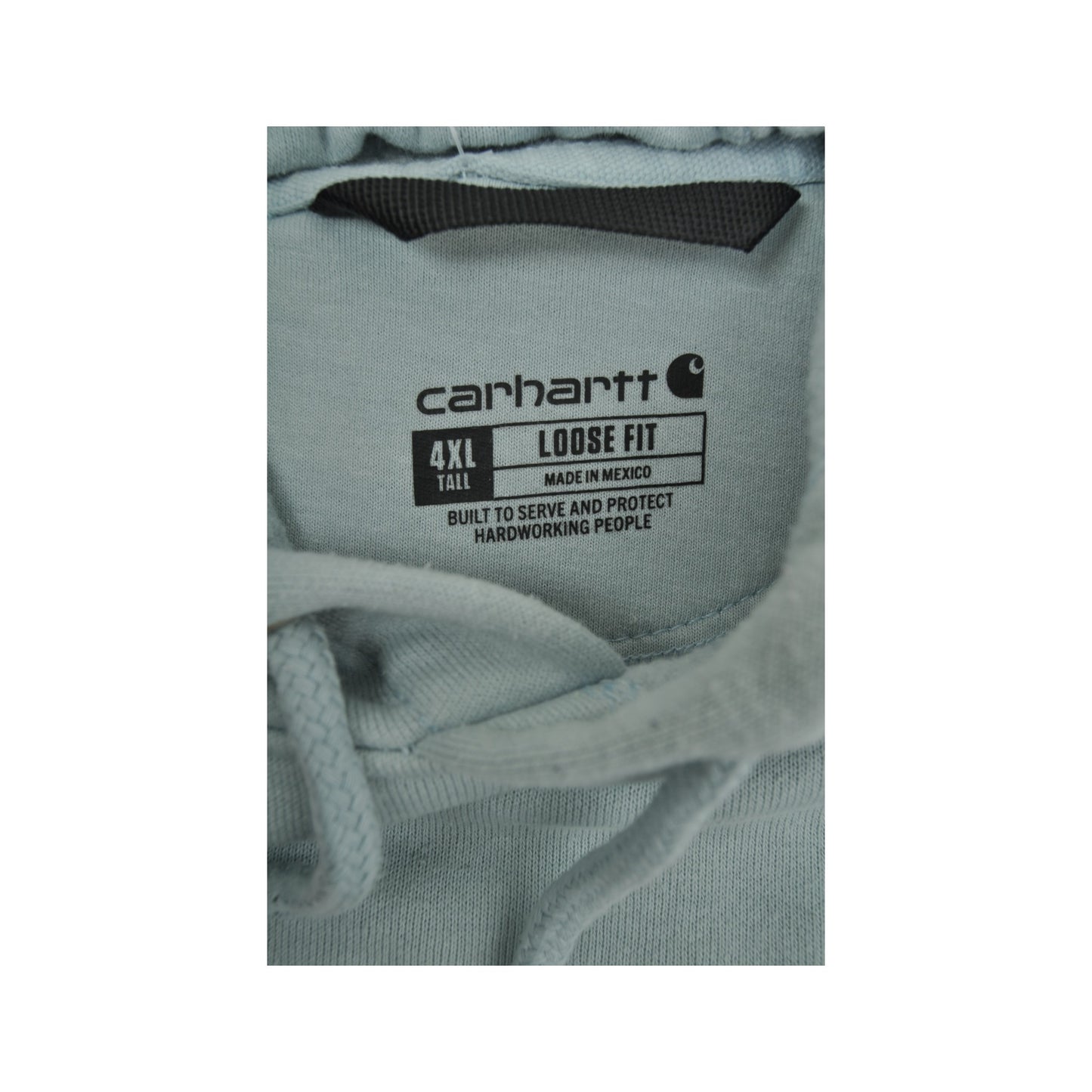 Vintage Carhartt Sweatshirt Hoodie Blue XXXXL